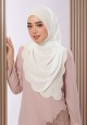 SHAWL POPSICLE EMBROIDERY IN OFF WHITE